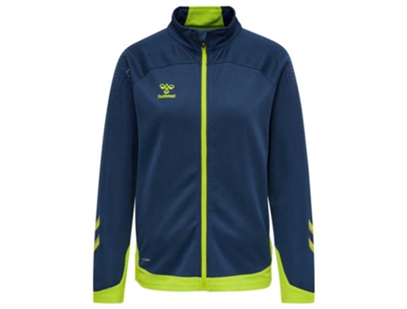 Abrigo para Mujer HUMMEL Lead Poly Azul para Fitness (L)