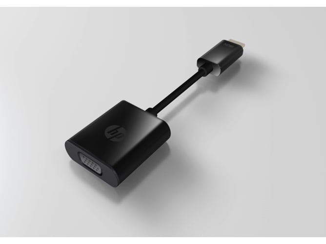 Cable HDMI HP (HDMI - VGA - 40 cm - Negro)