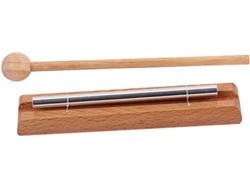 Juguete musical de madera con notas musicales, xilófono de percusión para niños.