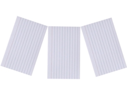 Tarjetas De Índice Bristol Rayadas De 3x5 Pulgadas, Doble Cara, 600 Unidades, Papel Grueso Y Resistente A Las Manchas.