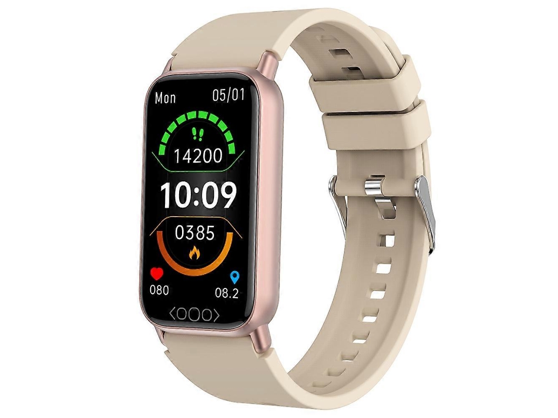 Pulsera deportiva inteligente multimodo Tk72 1.47 con monitor de frecuencia cardíaca, temperatura corporal y oxígeno en sangre para bicicleta eléctrica.