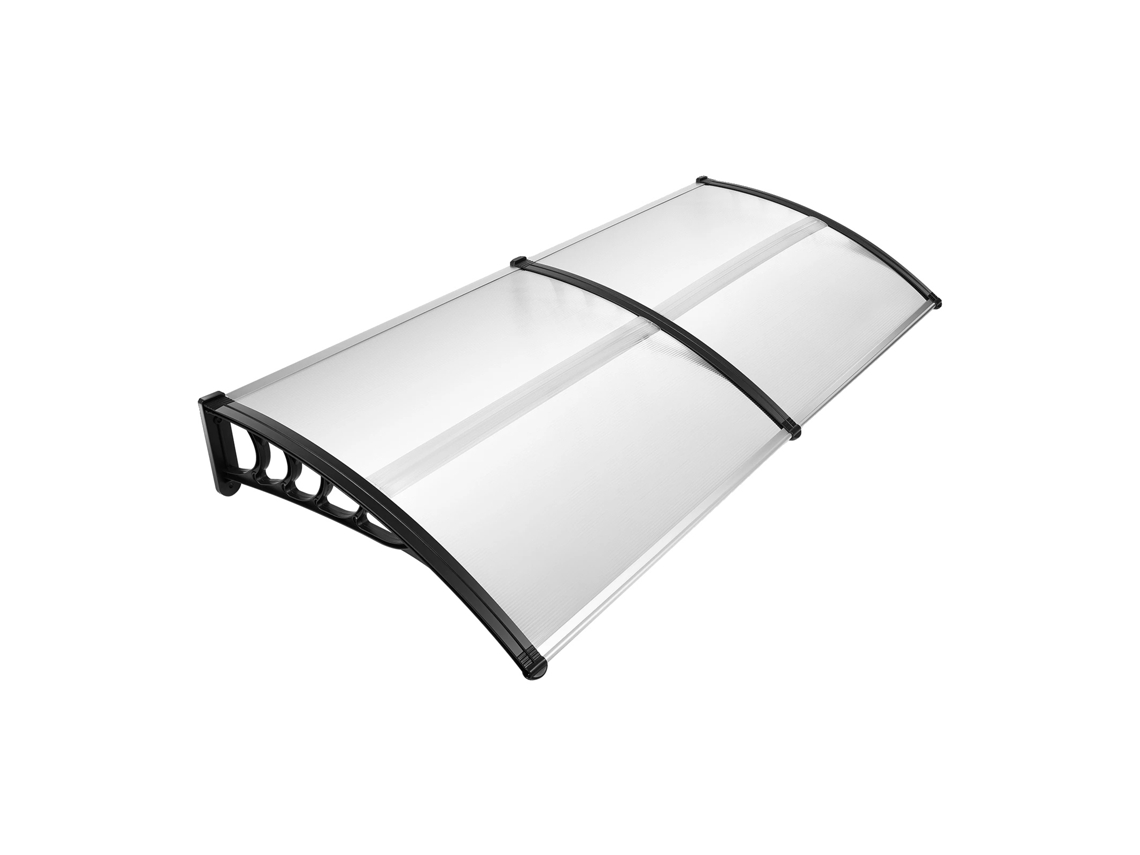 Diseño transparente, protección contra la intemperie, cubierta OEM negra transparente
