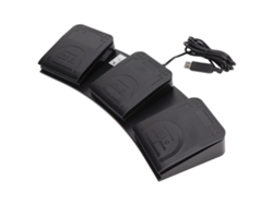 Baoj-2026novopedal De Pé Usb Com 3 Teclas Para Jogos No Pc