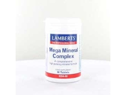 Complemento Alimentar LAMBERTS Mega Mineral Complex 90 Tabs (90 Comprimidos)