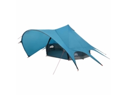 Tienda De Campaña Tipo Teepee Para 3 Personas Azul Y Gris