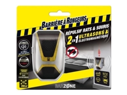 Repelente electromagnético ultrasónico para ratas y ratones. Barrera antirroedores. Barrera antiarañazos.