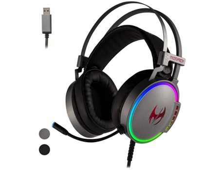 Auriculares Gaming ENKES Usb 7.1 con micrófono con cancelación de ruido para Light Steelseries Frame RGB Gaming Station