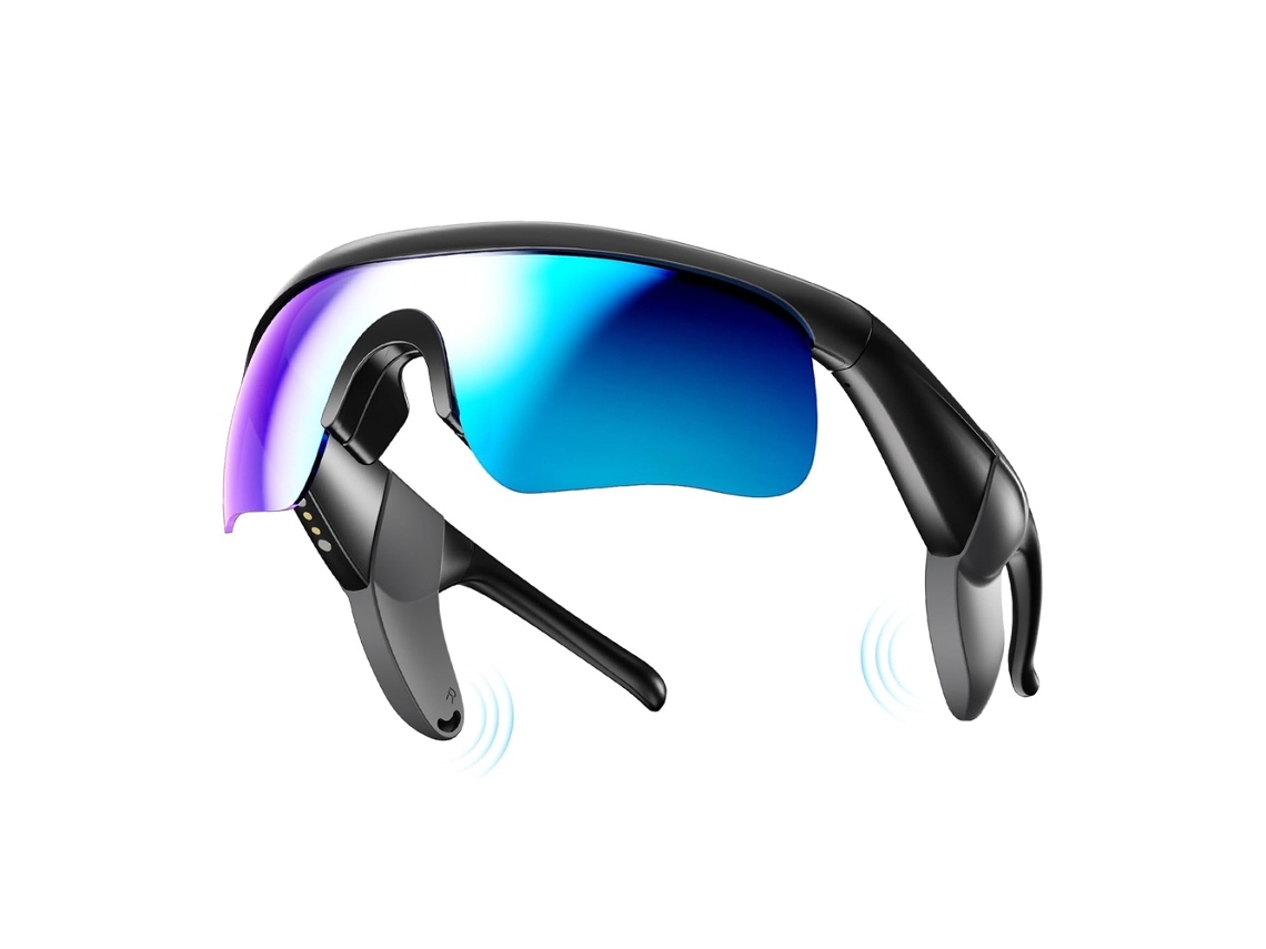 Smartglasses Con Tubo De Sonido Desmontable Y Control De Voz (negras)