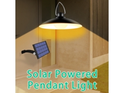 2026-lámpara Colgante Solar Con Panel Ajustable Sensor De Luz Auto On/off Resistente Al Agua Ip65 Para Jardín Patios Exterior/interior