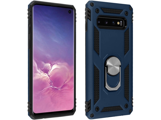 Carcasa Samsung Galaxy S10 AVIZAR Anillo Azul