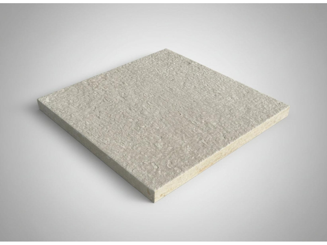 Losa Natural Brisa Unidad / 40x40x3 Cm. / Crema Envejecido