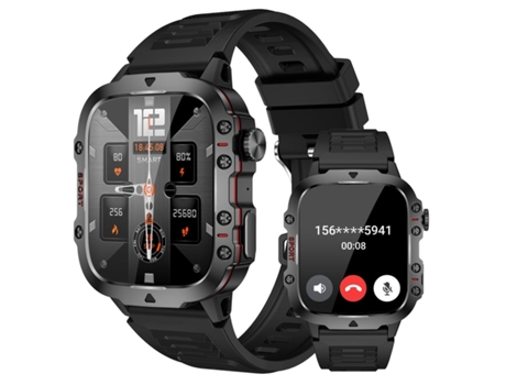 Smartwatch Qx11 Android e Ios-Preto