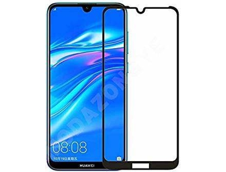 Protector de Pantalla Huawei Y7 2019 5D Full Cover Negro