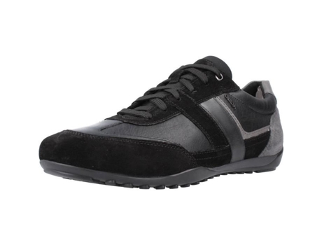 Zapatillas de Hombre GEOX Piel Negro (39)