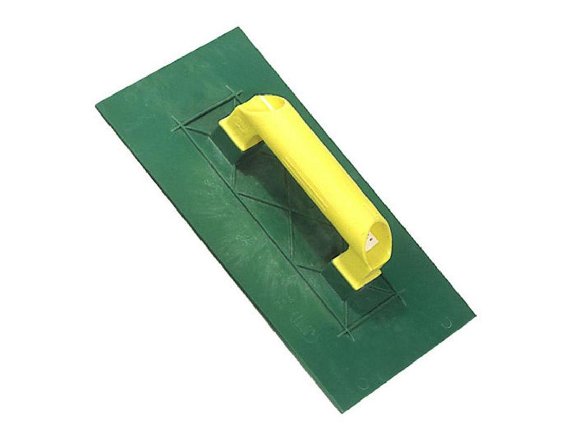 Talocha plástico lisa 275x155 mm.amarilla