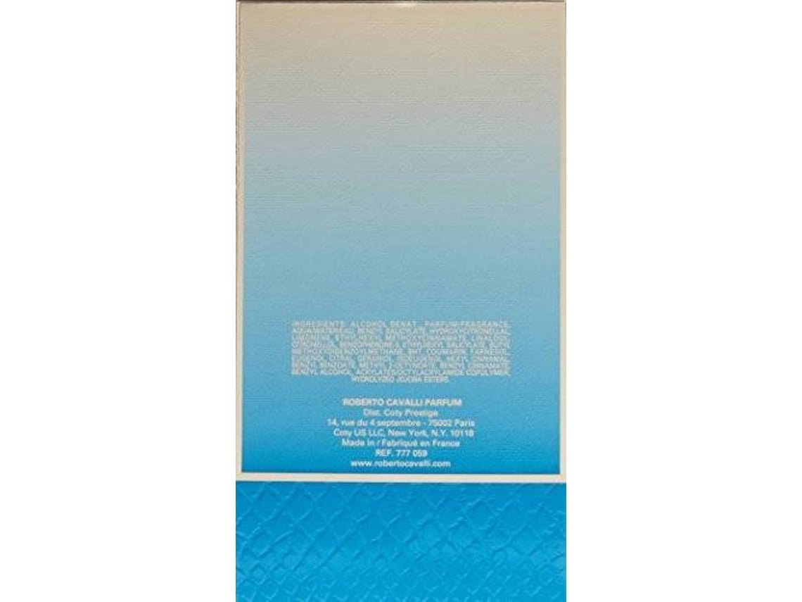 Perfume ROBERTO CAVALLI Paradiso Azzurro Edp (75 ml)