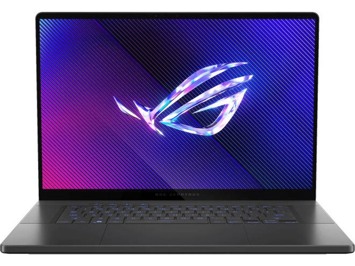 Portátil ASUS ROG Zephyrus G16 GU605MV-QP161W Gris (16'' - Intel Core Ultra 7 155H - RAM: 16 GB - 1 TB SSD - NVIDIA GeForce RTX 4060)