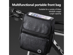 Bolsa Para Manillar De Bicicleta Con Malla Táctica Impermeable Para Bicicletas De Carretera Y Montaña - Accesorios De Ciclismo