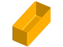 Caja en Polipropileno para Organizador 208x89xH94 mm - L443xP317xH107 mm - ARTPLAST