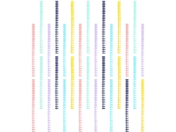 Pegatinas del Año Nuevo Chino – Rollo de 500 pegatinas con el carácter Fu, pegatinas de recompensa, pegatinas