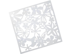 Pp Blanco Mamparas Decorativas Colgantes