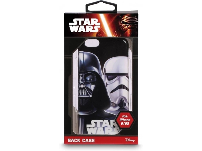 Funda iPhone 6, 6s, 7, 8 DISNEY Star Wars Negro