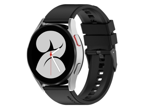 Correa de Silicona 20mm transpirable para Samsung Galaxy Watch 5 40mm/44mm/Watch 5 Pro 45mm - negro