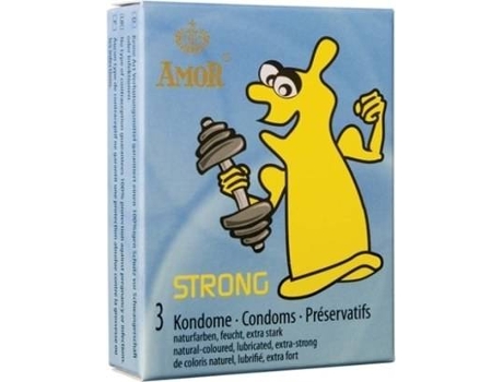 Preservativos AMOR Strong (12 Unidades)