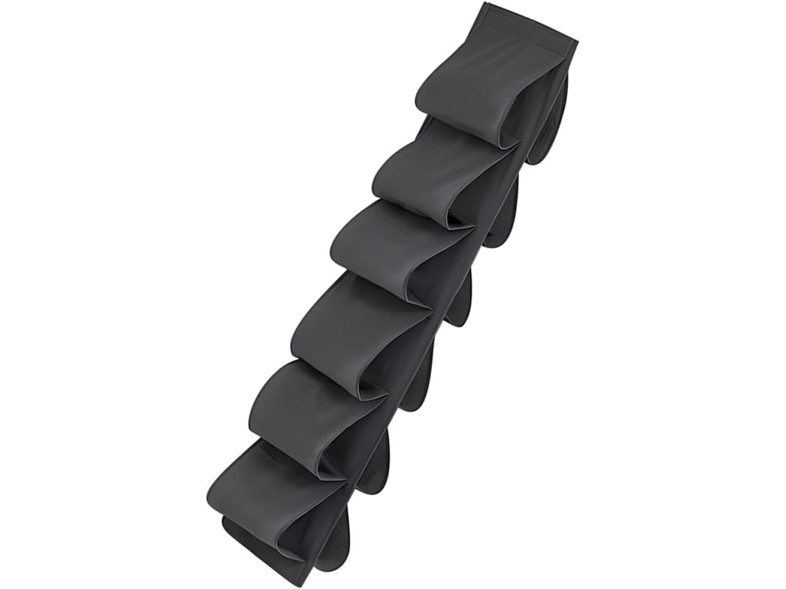 Organizador Zapatos Colgante 12 Ganchos Tejida Multiusos Resistente Desgaste Fácil Instalación Artículos