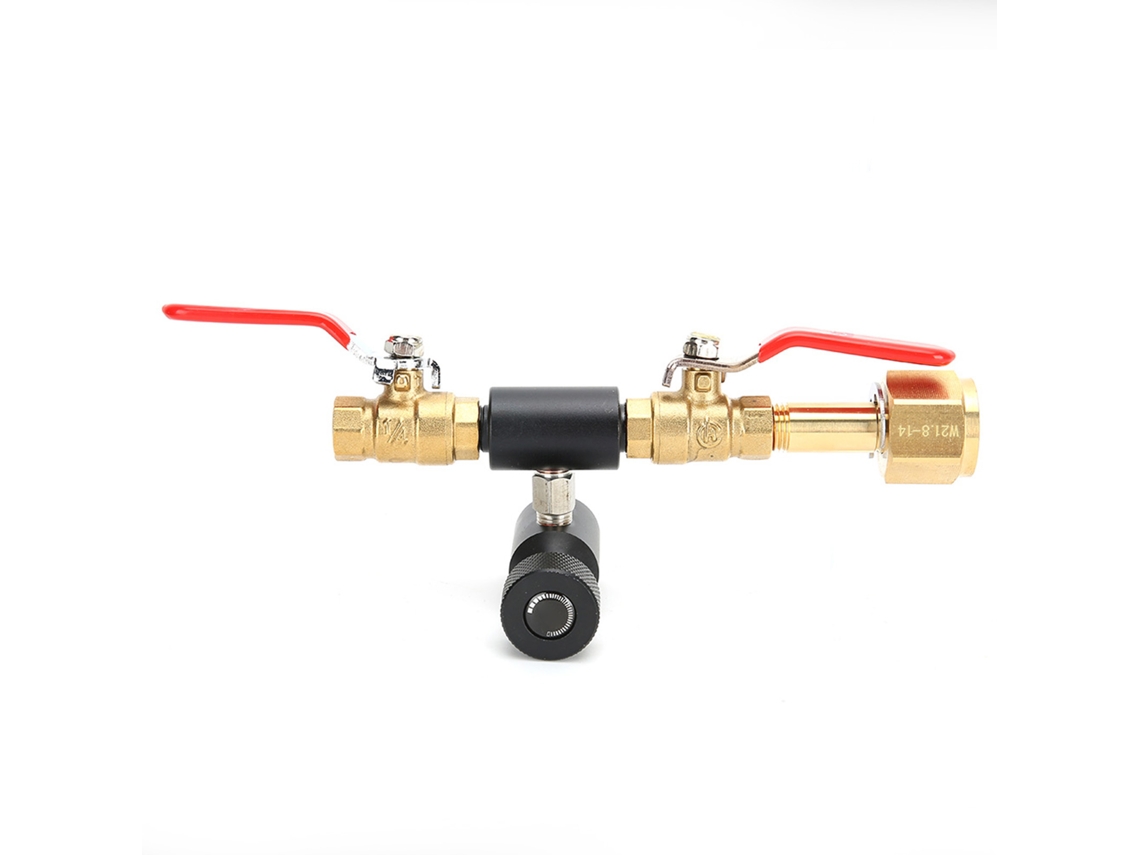 Adaptador de CO2 CGA320 para llenado de cilindros Sodastream
