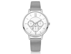 Reloj De Pulsera Analógico Elegante E Informal Para Mujer Gaiety Con Correa De Pu Negra.