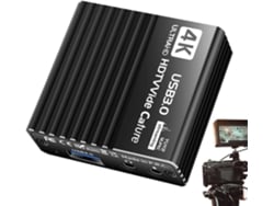Tarjeta De Captura Usb Full Hd Para Dispositivos 4k Con Latencia De 60 Fps.