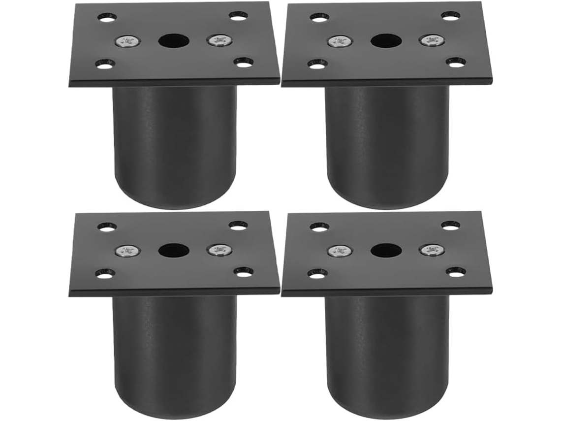 Patas 4 Piezas Ajustables Muebles Aluminio Resistente