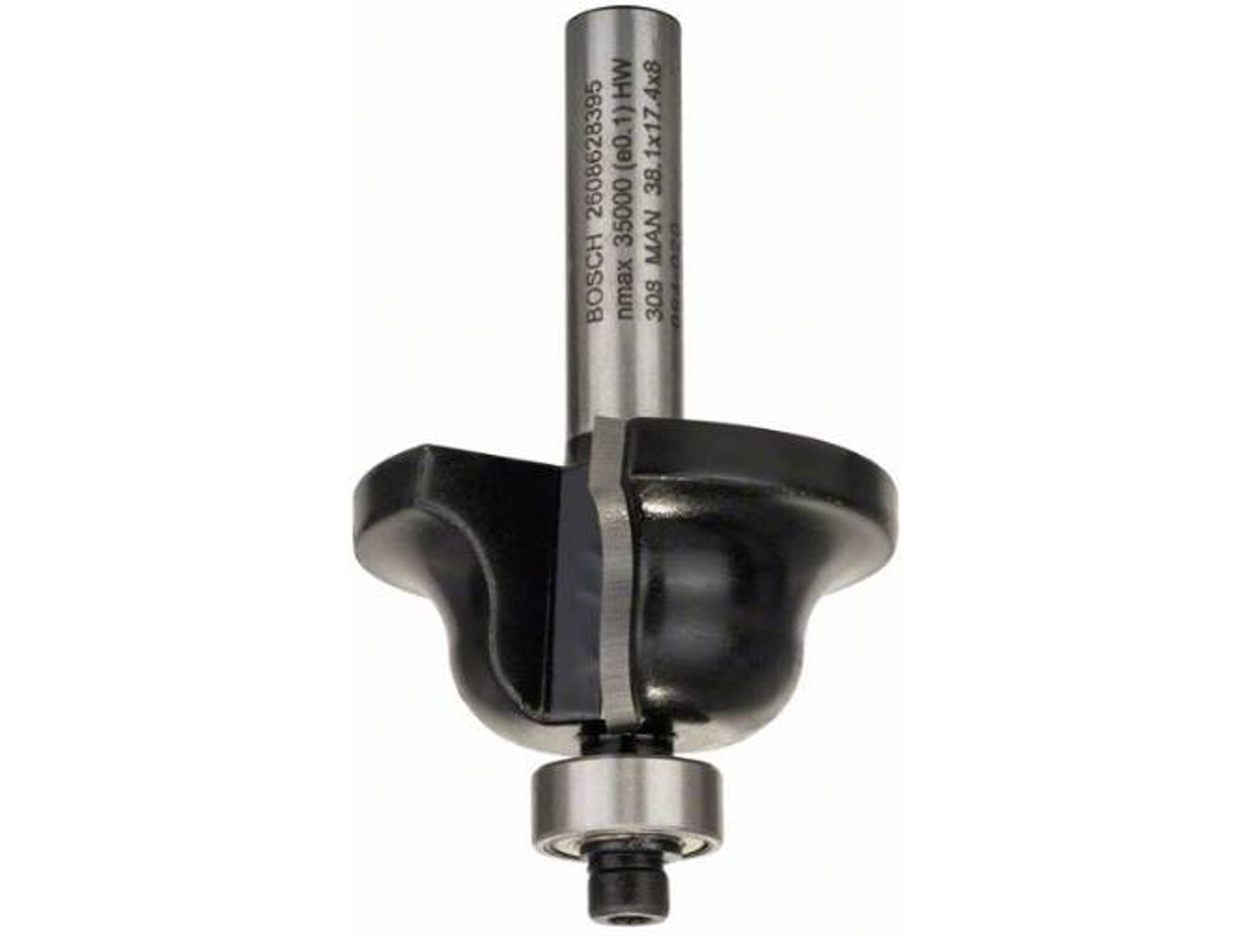 Fresa BOSCH para Bordes B - 8 mm - R1 6.3 mm - B 12.7 mm - L 17 mm - G 61 mm