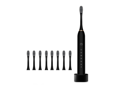 Cepillo de dientes eléctrico HHZ Cabezales de cepillo recargables ultrasónicos Base8
