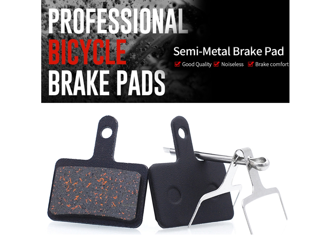 Pastillas De Freno Para Bicicleta De Montaña, 4 Pares, Compatibles Con Frenos De Disco Semimetálicos M355.