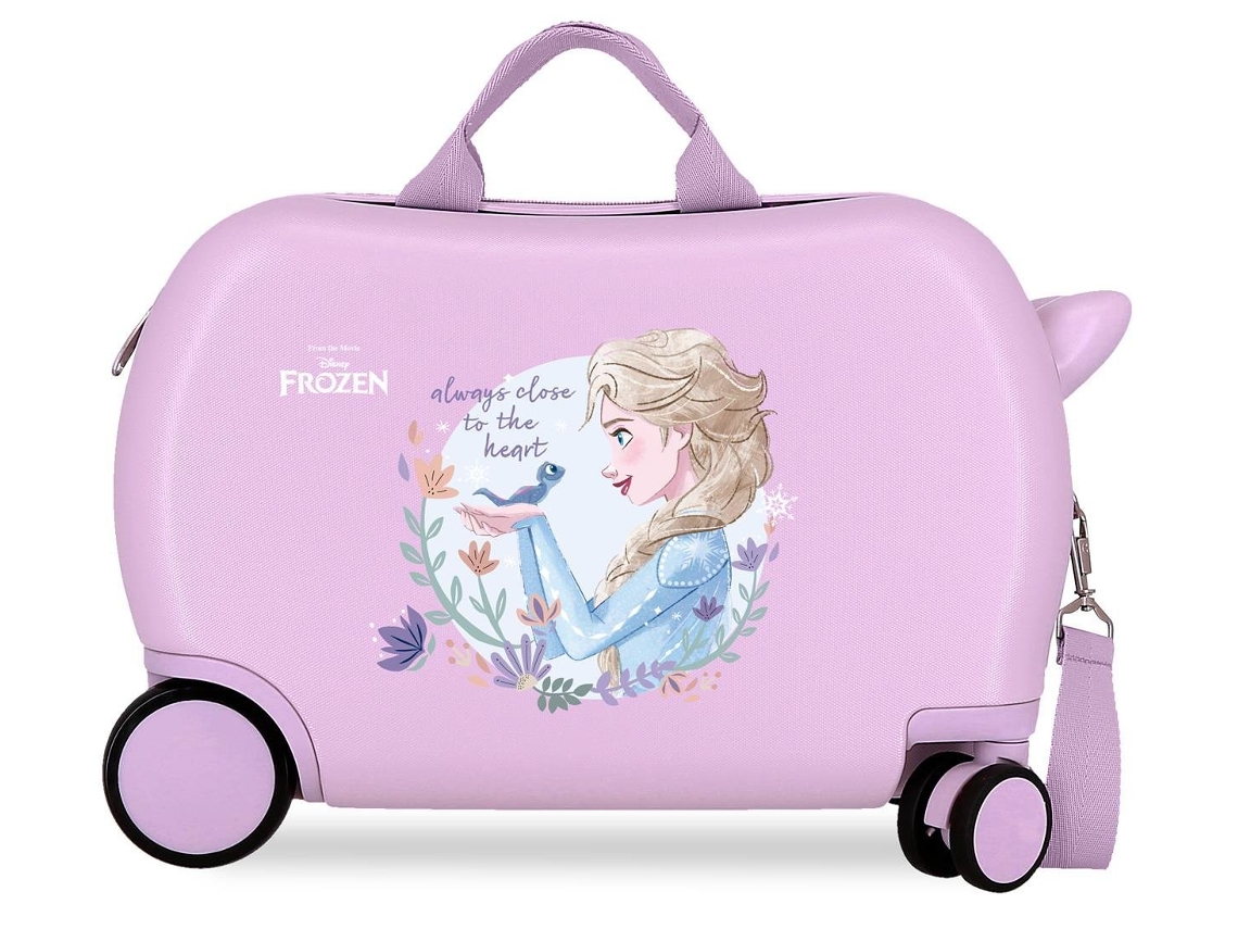 Disney Maleta Correpasillos Abs Rígida Close To The Heart Frozen Morado