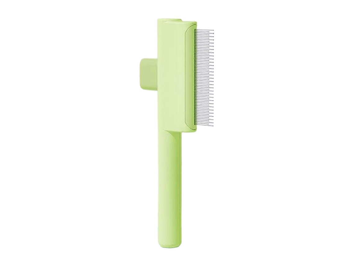 Peine eficaz contra pulgas y polvo. Peine suave para mascotas. Elimina pulgas de forma segura y eficaz. Blanco. Tienda Jinyubo.
