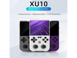 Consola De Juegos Xu10 Pantalla Ips De 3,5 Pulgadas 128g Arcade Retro Dual Joystick 3d Jugador De Juegos Rk3326s 64bit