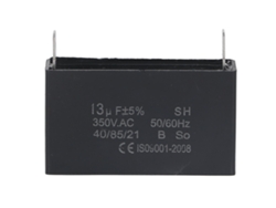 Condensador de arranque para generador de gasolina, 13 μf, 350 V CA, motor de ventilador de aire acondicionado.