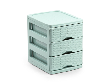 Caja de Ordenación PLASTIC FORTE (17 x 13.5 x 17 cm - Plástico - Multicolor)