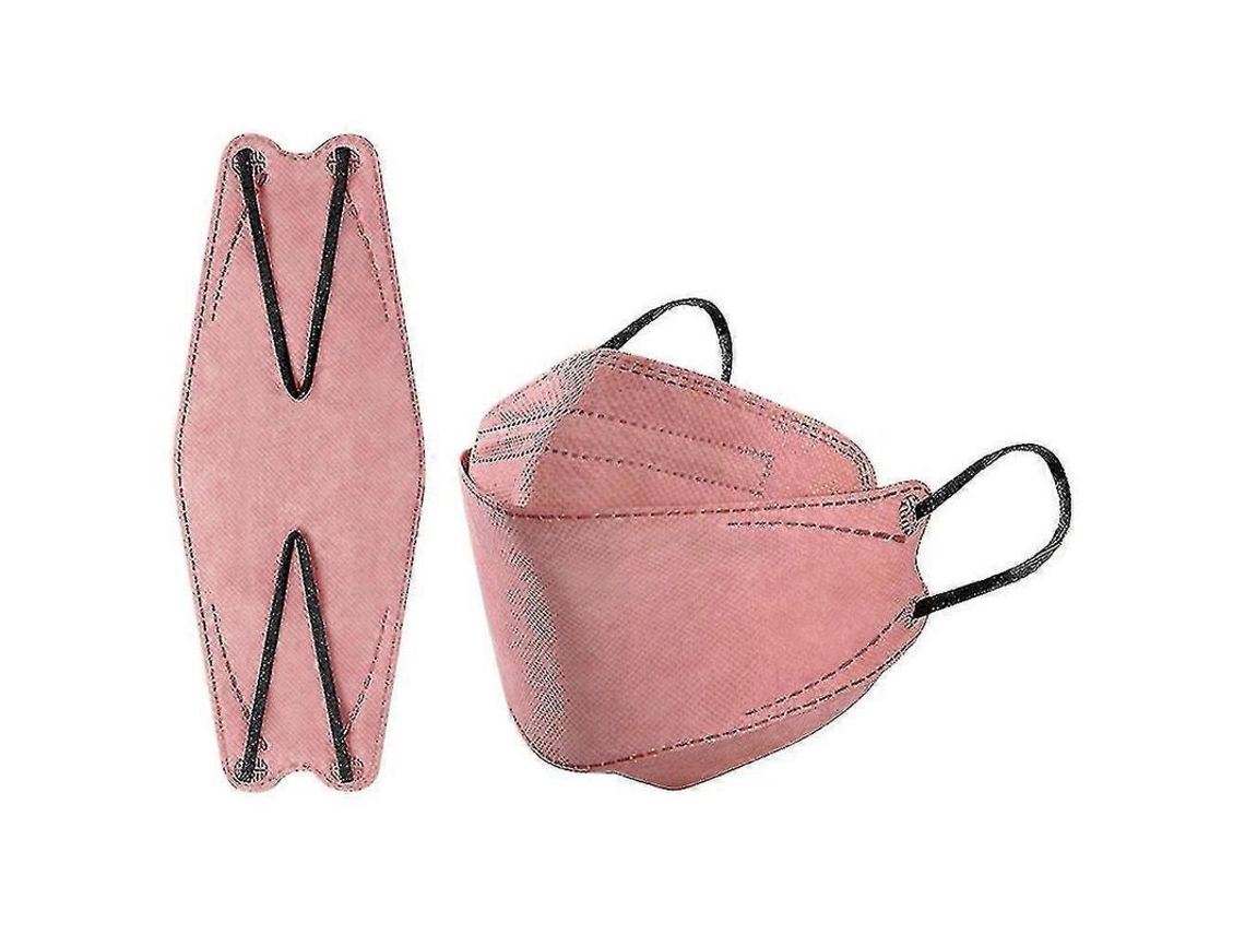50 Mascarillas Protectoras Faciales De 4 Capas Kn95 Ffp2 Kf94 Para Adultos, Marca Morandi (50 Unidades)