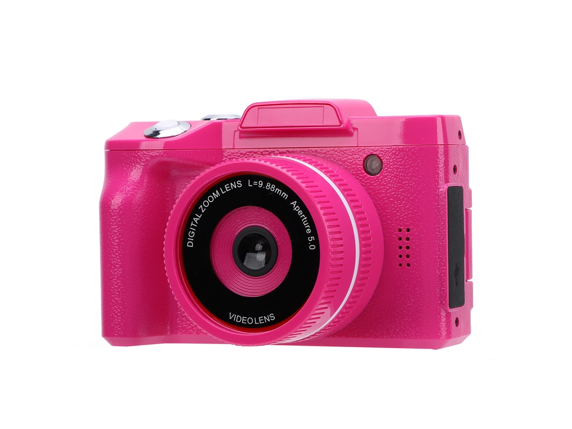 Cámara Digital De 16 Mp Y 1080p Con Pantalla De 2,4 Pulgadas, Enfoque Automático Y Zoom De 16x Para Fotografía Y Videoblogs.