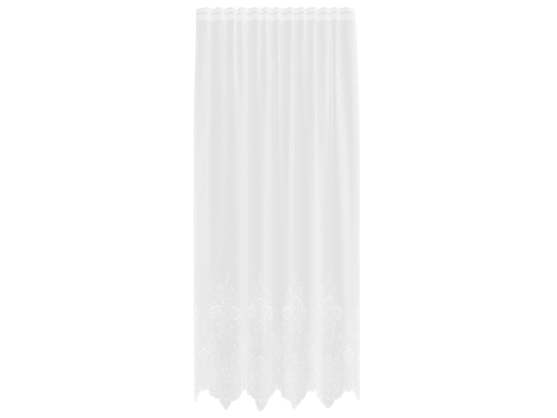 Maison Exclusive - Cortina De Encaje Con Cortinas 150 X 240 Cm Poliéster