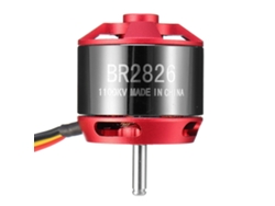 4 unidades de motor brushless Racerstar BR2826 1100kv 2 4s para aeronaves FPV MDUG