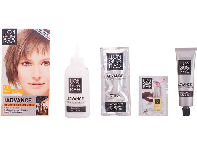 Tinte de Cabello LLONGUERAS Color Advance Hair Colour N8.1-Rubio Claro Cender