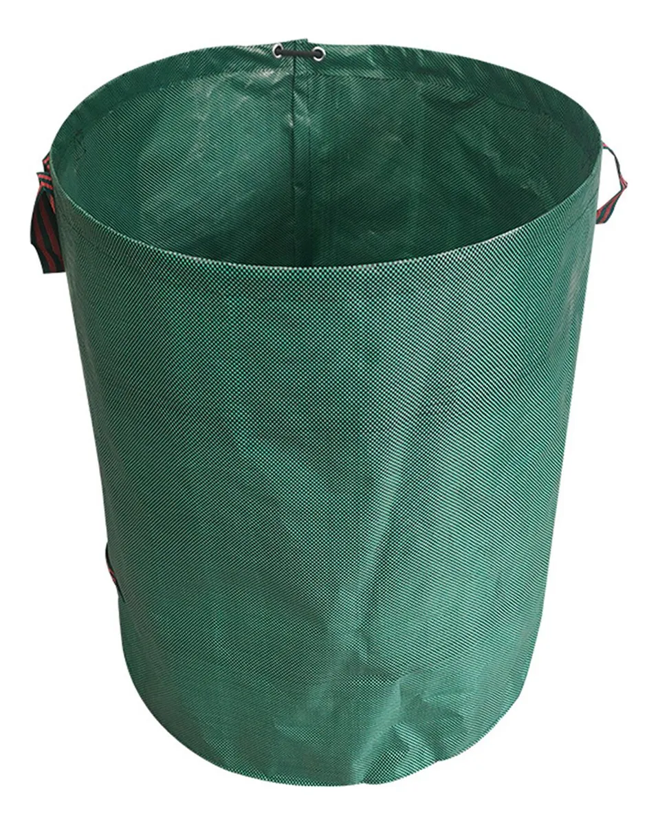 Bolsa reutilizable para hojas de jardín, bolsa verde 272lvayotoy