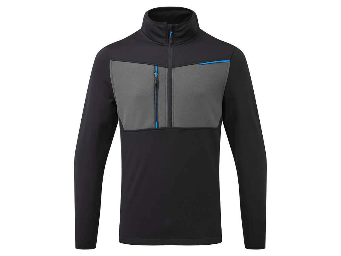 Forro Polar Técnico Wx3 Half Zip Tech Negro / Xl