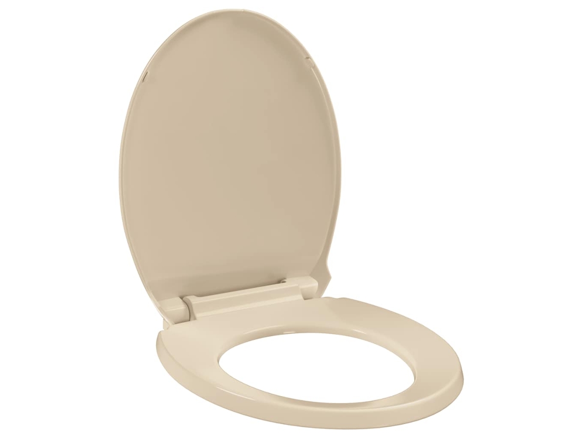 Maison Exclusive - Tapa Y Asiento De Váter Con Cierre Suave Ovalada Beige