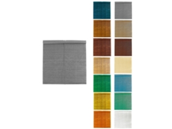 Persiana De Madera Alicantina Con Polea Metálica - Estor Enrollable Para Ventanas, Puertas, Salón Gris (pintada) 85 X 200 Cm